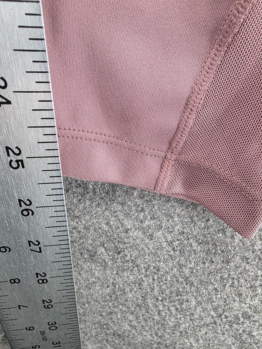 Nike Leggings Womens M Pink Ankle Dri-FIT Elastic Waist Stretch 27 Inseam - Picture 4 of 8